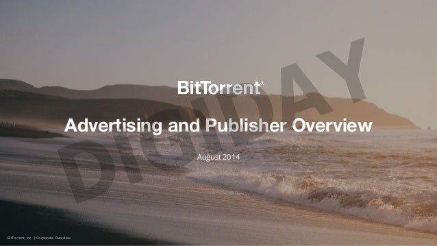 BitTorrent's Pitch Deck