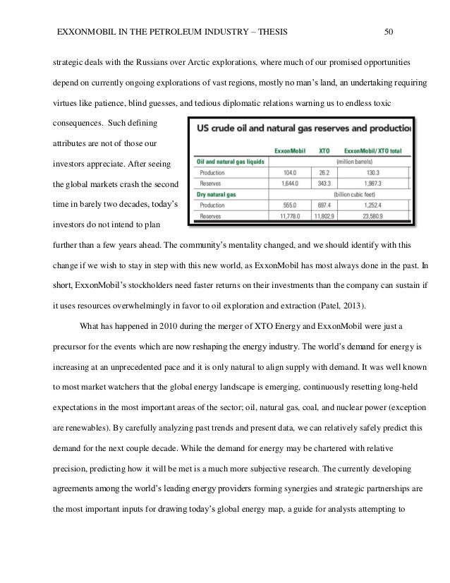 mergers thesis mergers thesis
