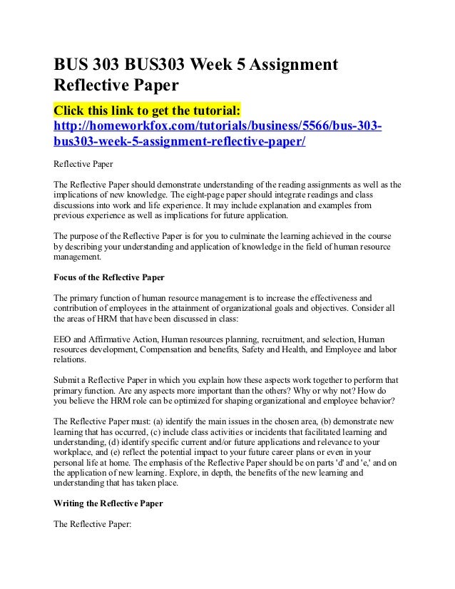 service learning reflection essay