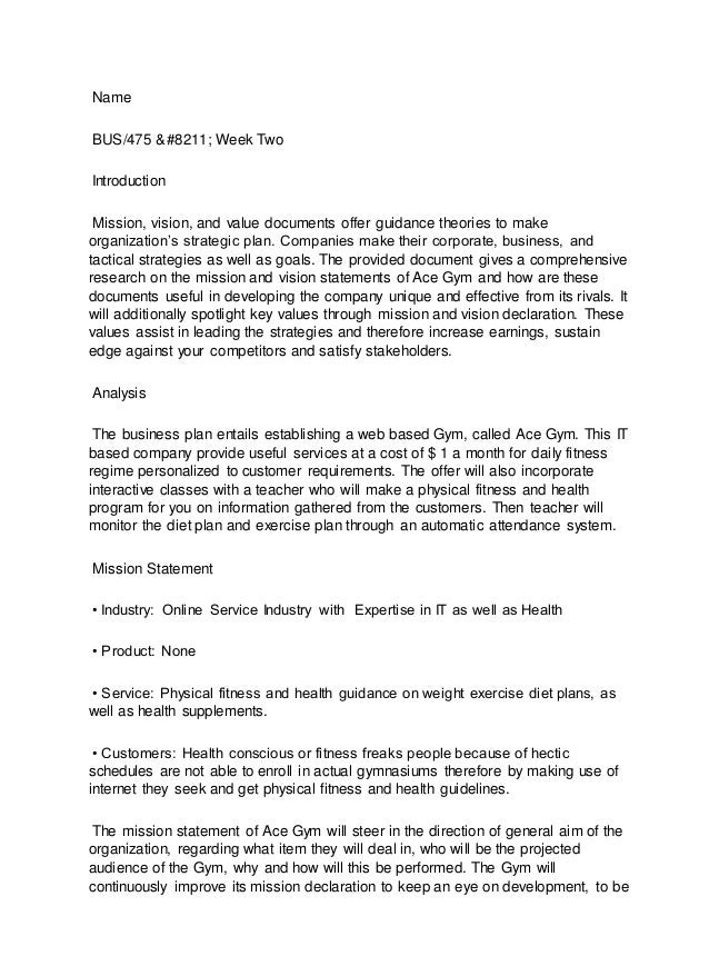 strategic plan part i conceptualizing a business strategic plan part i conceptualizing a business