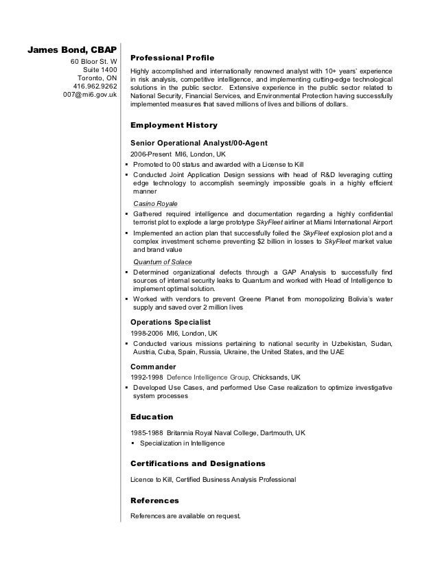 budget analyst sample resume