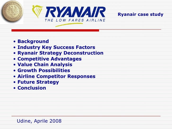 ryanair case analysis ryanair case analysis