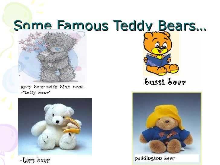 evolution of the teddy bear