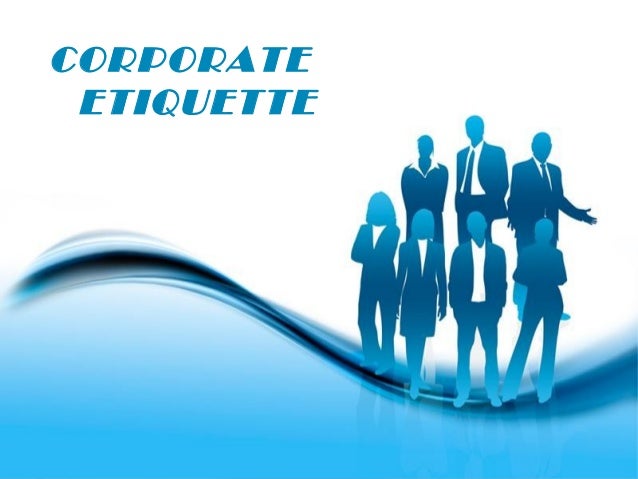 business etiquette essay