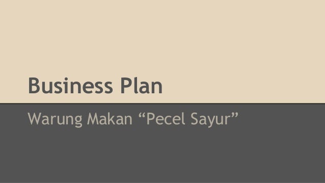 Contoh Proposal Business Plan Makanan Pdf Converter