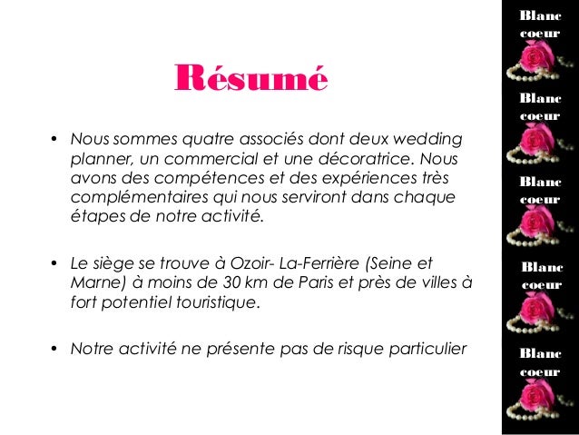 Business Plan Agenzia Wedding Planner Www Petv Tv