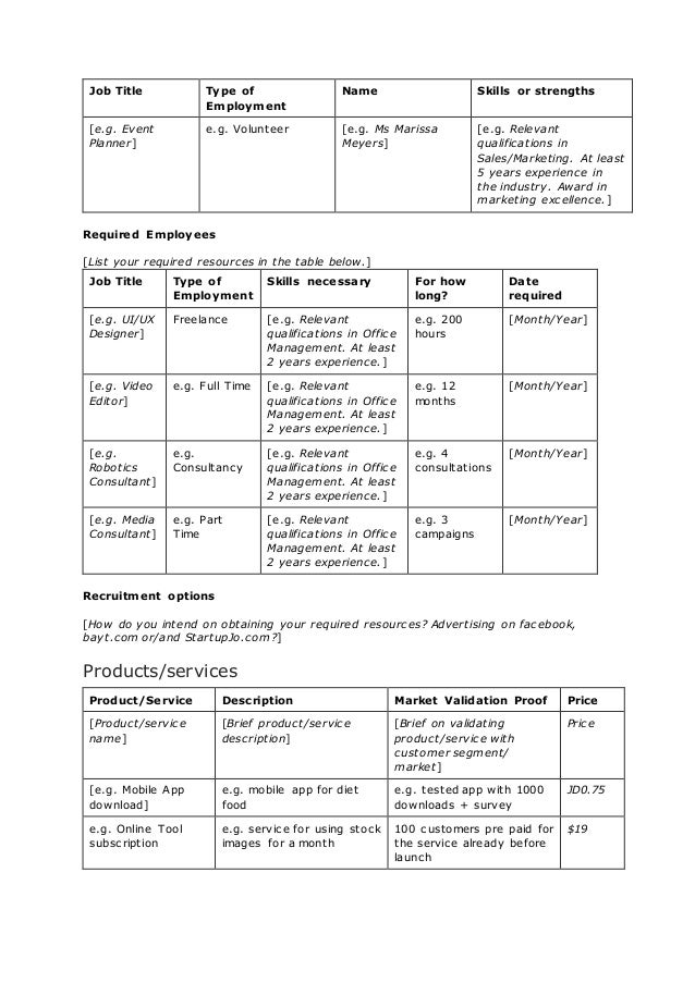 Sample business plan on event planning business plan