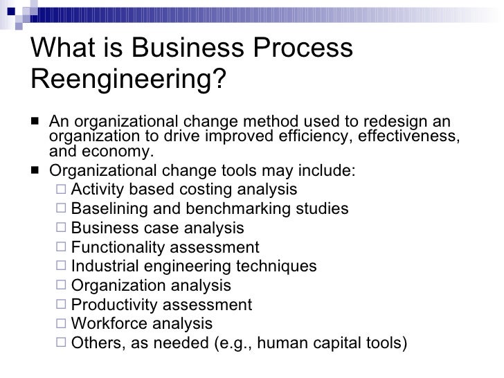 business reengineering case study business reengineering case study
