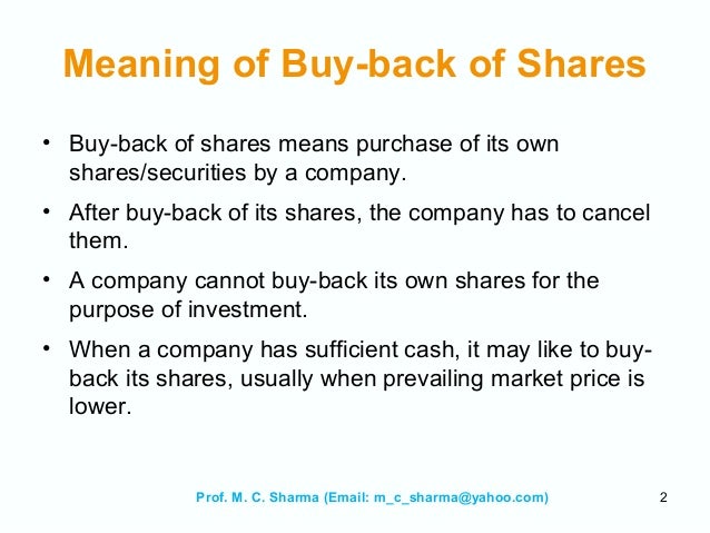 company buyback of own shares hmrc