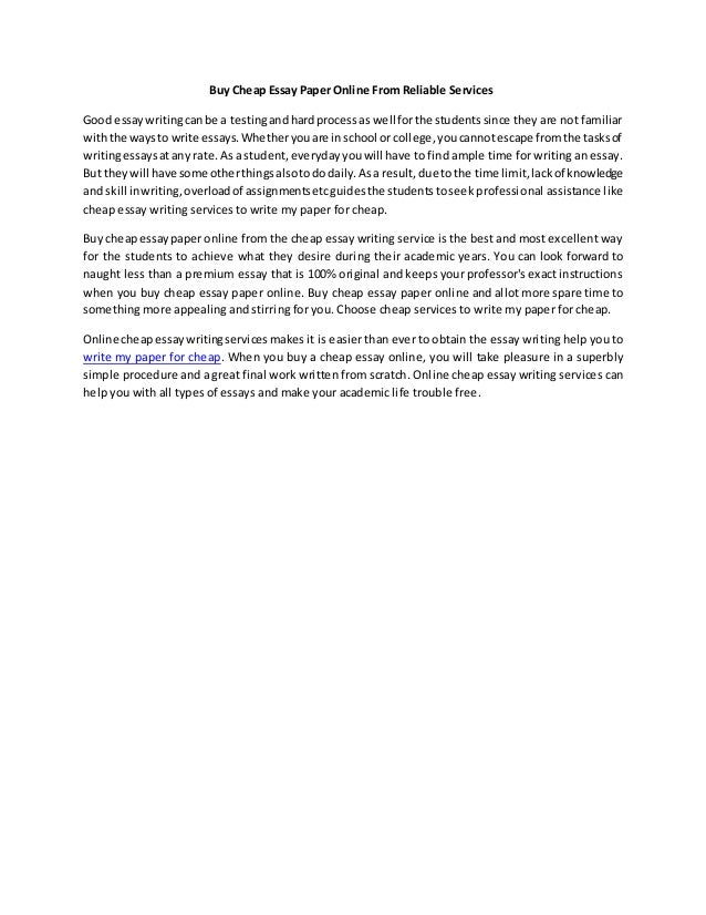 Cheap Essay Writing Service - Order Now!