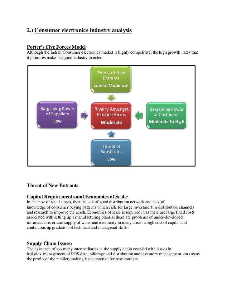 consumer electronics five forces Full-text paper (pdf): how best buy implements the five forces model to build market share and customer loyalty as the largest consumer electronics retailer in the world, . consumer electronics five forces Full-text paper (pdf): how best buy implements the five forces model to build market share and customer loyalty as the largest consumer electronics retailer in the world, .