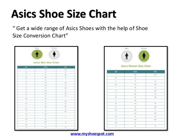 Asics Running Shoe Width Chart