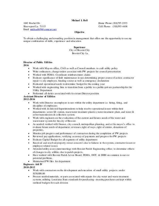 resume updated