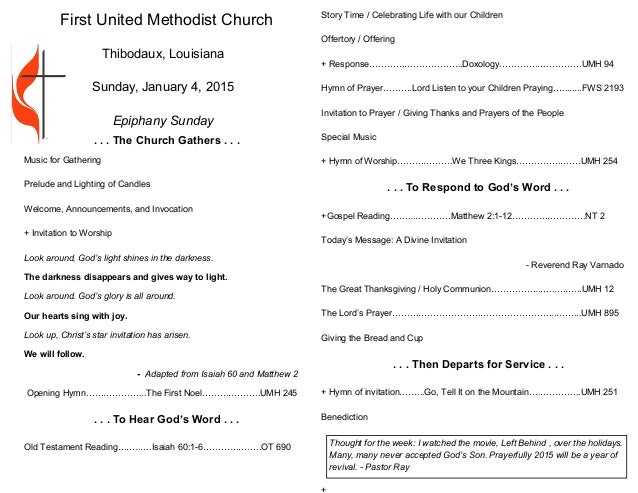 jan 4 bulletin communion old christmas jan 6