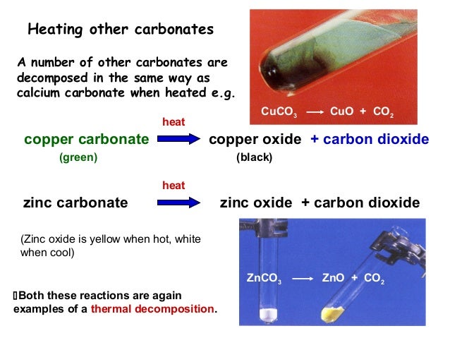 decomposition of copper carbonate on heating essay Procedures were repeated for different particle size at the same heating rate decomposition study of calcium carbonate in cockle shell 5 32 thermal decomposition of cockle shell thermal decomposition of carbonate usually is assumed to suit shrinking core model (scm. decomposition of copper carbonate on heating essay Procedures were repeated for different particle size at the same heating rate decomposition study of calcium carbonate in cockle shell 5 32 thermal decomposition of cockle shell thermal decomposition of carbonate usually is assumed to suit shrinking core model (scm.