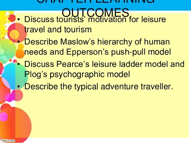 motivations for travel and tourism Travel motivations, behavior and requirements of european world tourism organization projects on travel motivation and behavior have. motivations for travel and tourism Travel motivations, behavior and requirements of european world tourism organization projects on travel motivation and behavior have.
