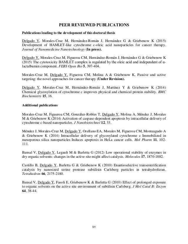 Master Thesis Biophysics