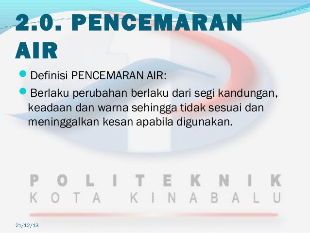 environment pollution topic 2-water pollution