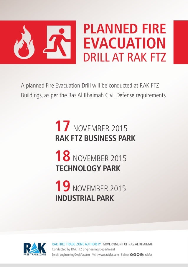 Poster Fire Drill (297x420) 2015 Poster Fire Drill (297x420) 2015