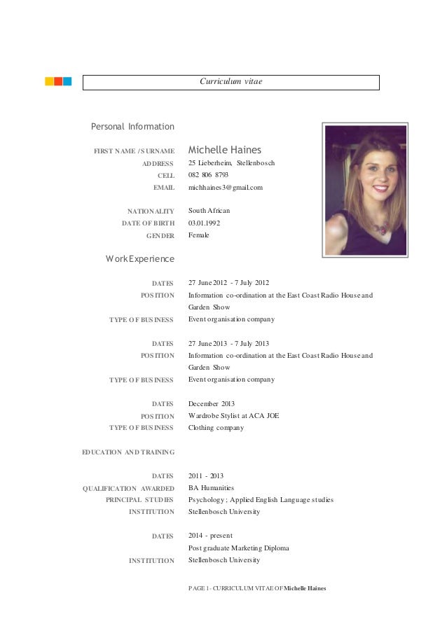 modelos de curriculum vitae en word para completar