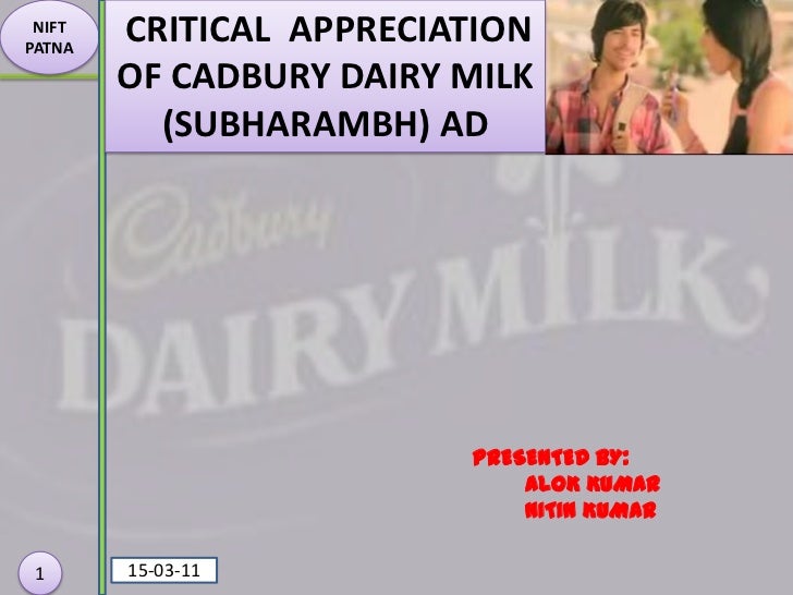 Cadbury dairy milk ad description
