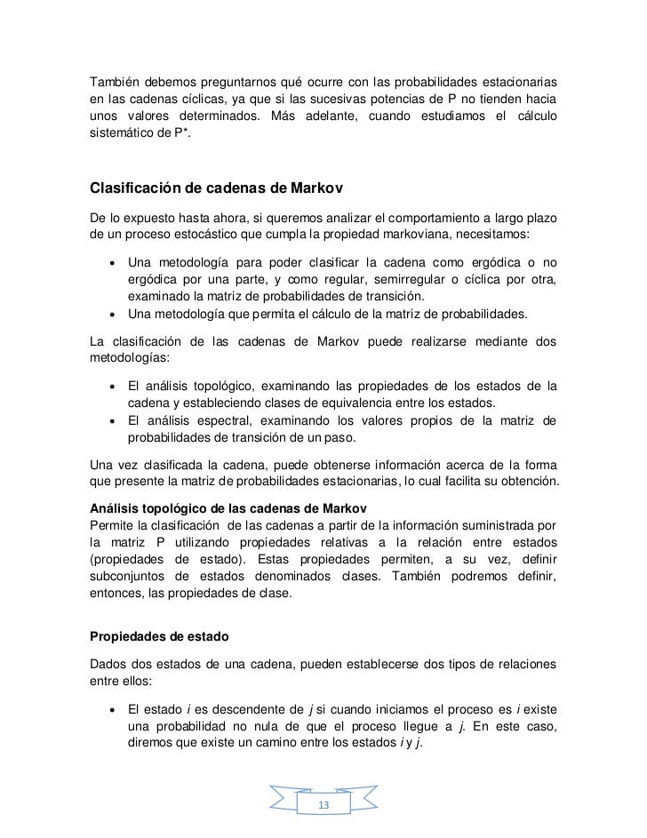 cadenas markov absorbentes cadenas de markov cadenas markov absorbentes cadenas de markov