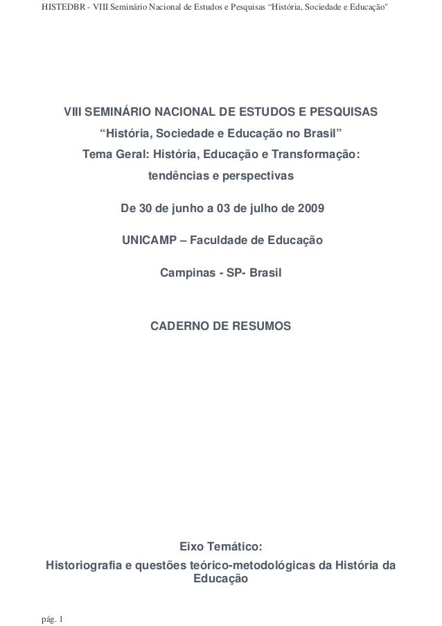 Artigo de pedagogia
