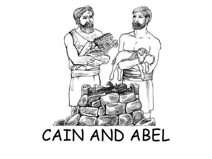 cain and abel coloring pages - photo #26