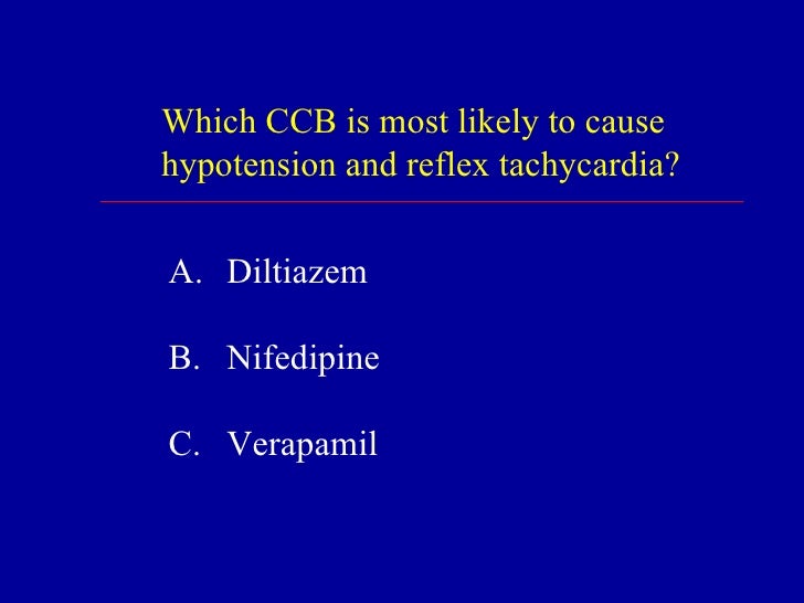 can diltiazem cause hypotension