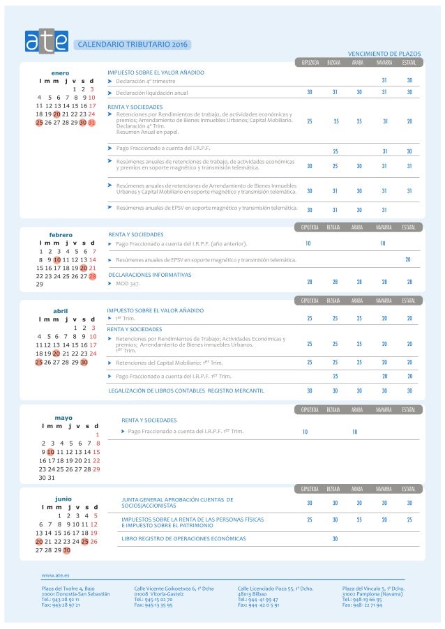 Calendario Tributario 2016 Exogena | calendario tributario 2016 Calendario Tributario 2016 Exogena | calendario tributario 2016