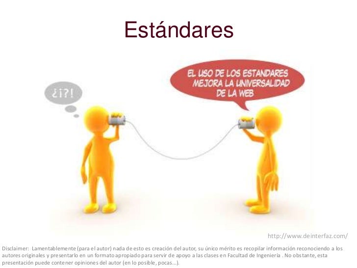 ESTANDARES estandares: