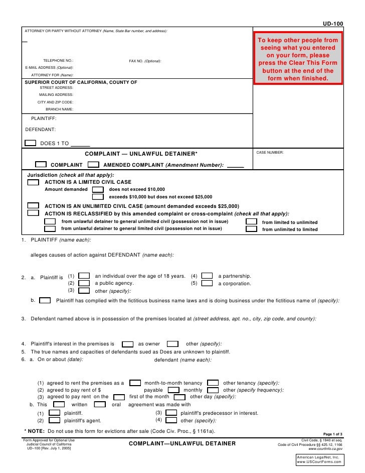 california form