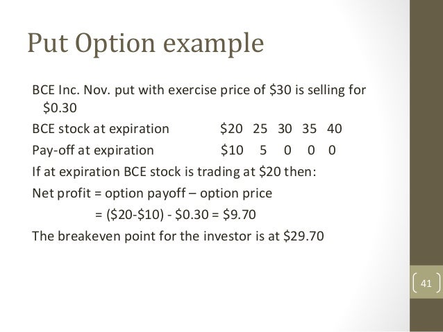 Binary options trading callandput