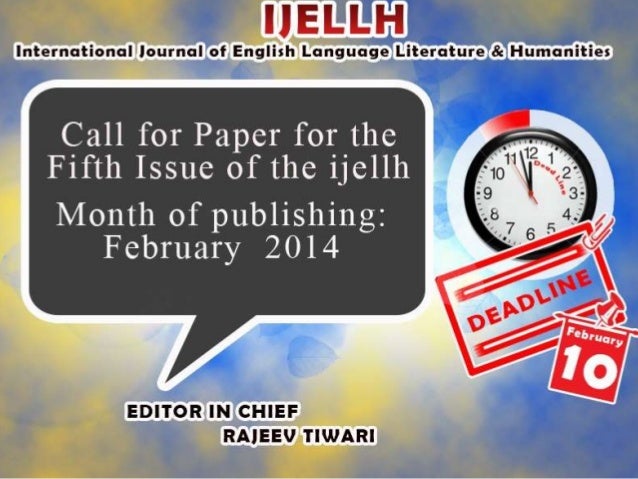 call for research papers on english literature call for research papers on english literature