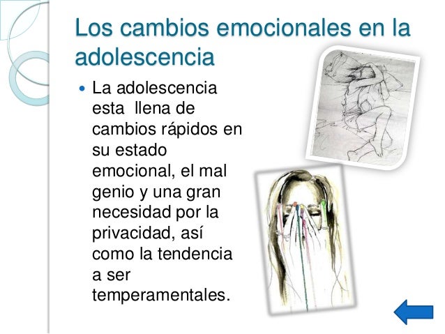 Cambios emocionales en la adolescencia