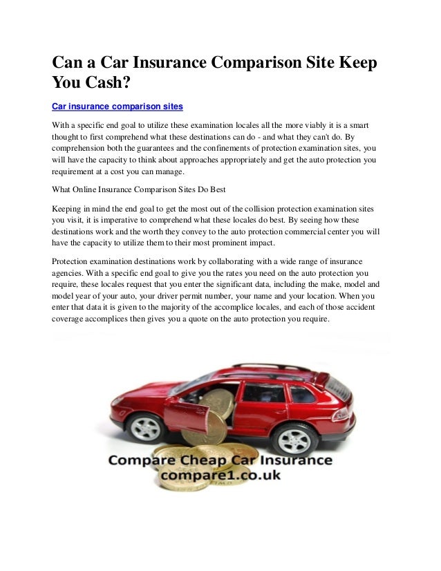 Best Car Insurance Comparison Site Uk | Upcomingcarshq.com