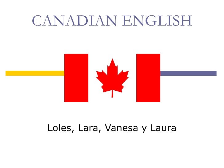 Canadian english ppp