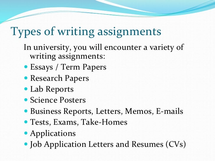 Writing An Essay For University