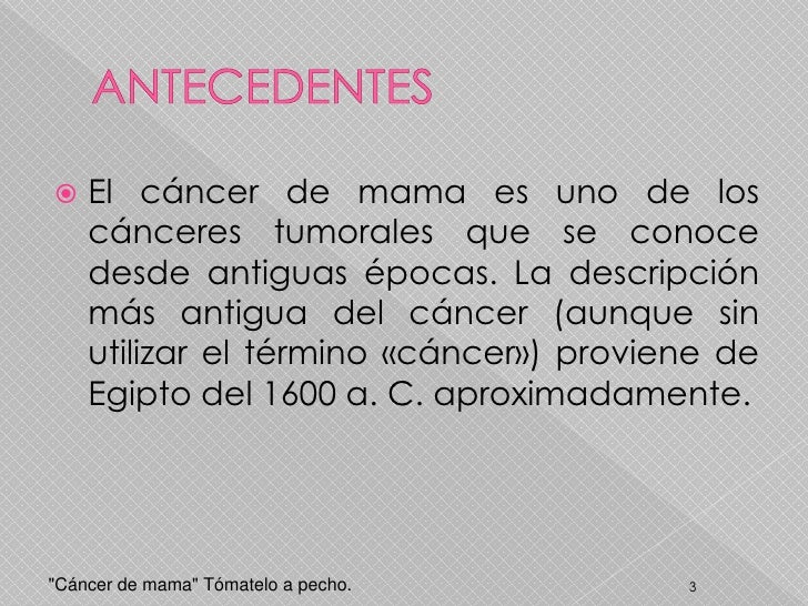 Cancer De Mama