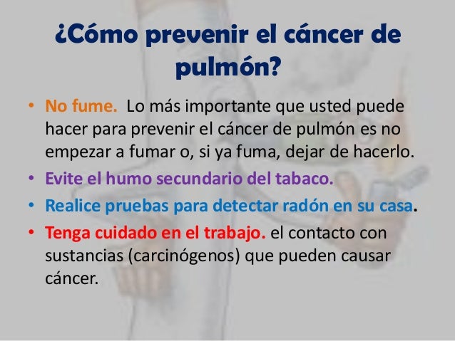 Cancer de pulmon