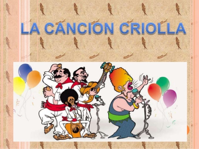 Resultado de imagen para dia de la cancion criolla fecha civica