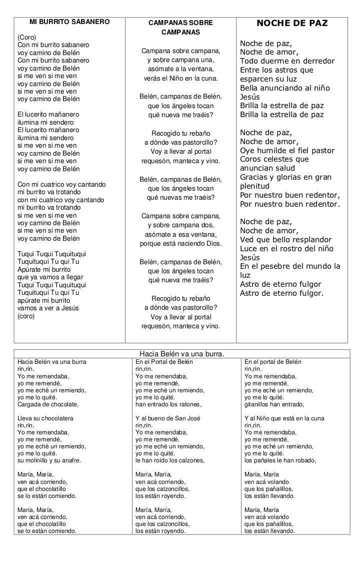 Canciones navideñas 2012