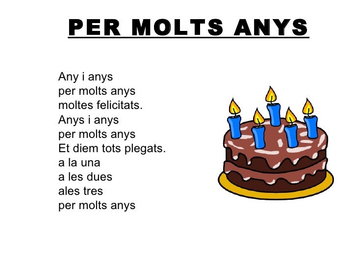 Resultat d'imatges de molts d'anys A TOTS