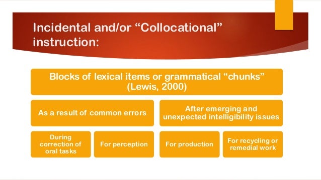 Selection slots phonetics
