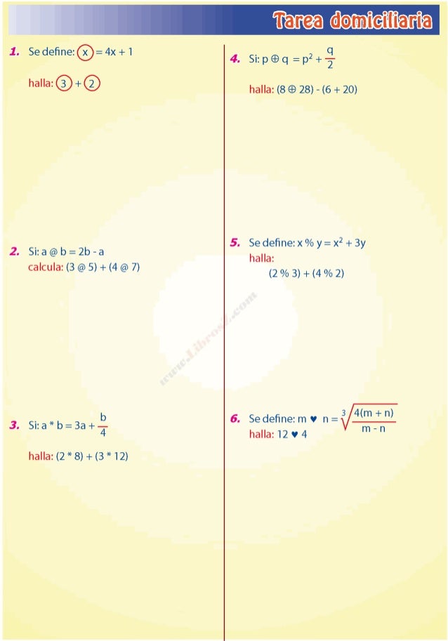 operadores matemáticos 1