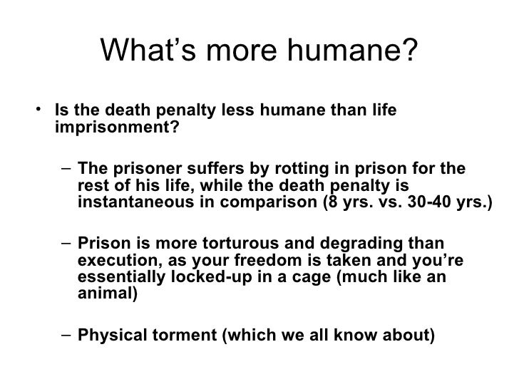 capital punishment vs life imprisonment essay capital punishment vs life imprisonment essay