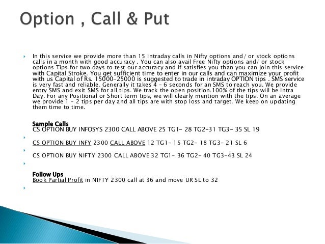 cara trading option