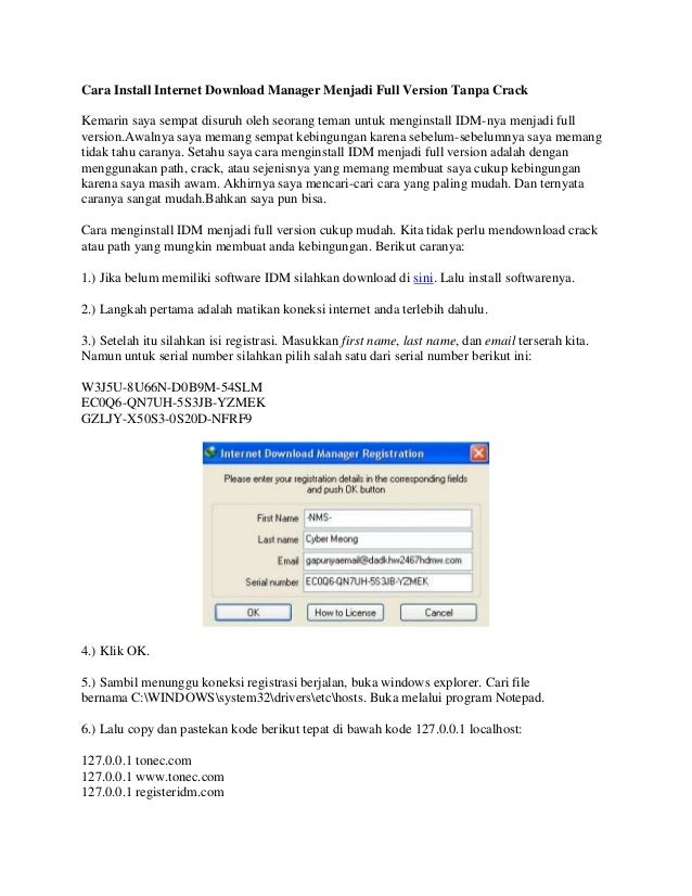 Internet Download Manager Full Version Tanpa Crack | cara install internet download manager menjadi full Internet Download Manager Full Version Tanpa Crack | cara install internet download manager menjadi full