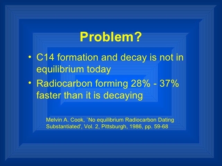 Radiocarbon dating creationism