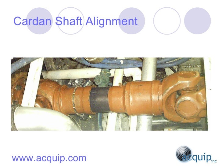 ACQUIP Cardan Shaft Alignment